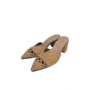 NEW LE MOGADOR women's farah heel in nude
